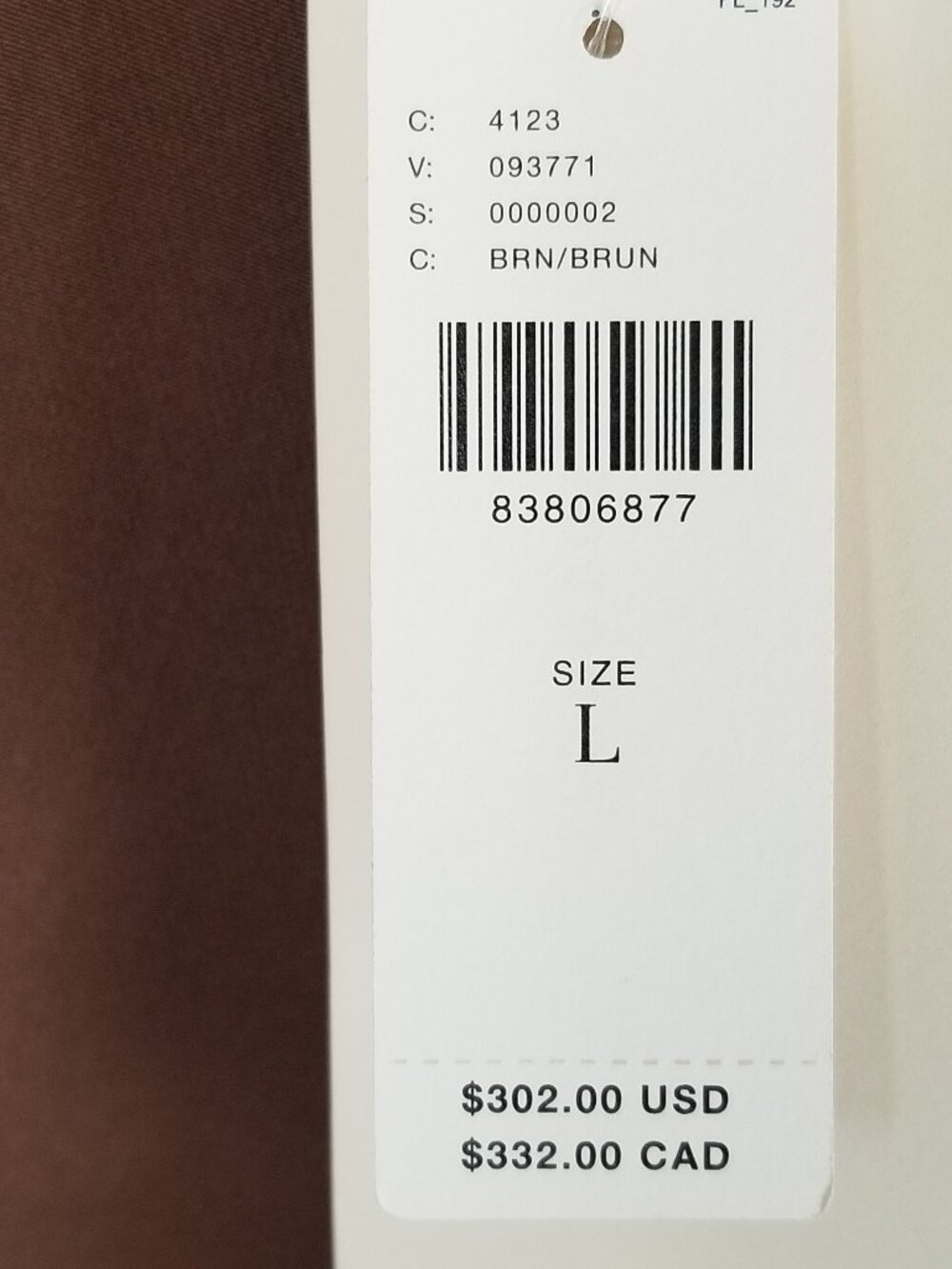 NEW Anthropologie Petra Christine Pants Brown Wide Leg Trousers Size Large NWT - Picture 6 of 10